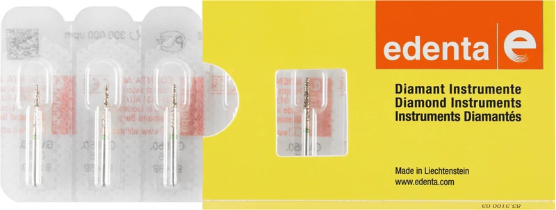 DIACUT V850  Packung  5 Stück grün grob, FG, Figur 199 Konus rund, 10 mm, ISO 016