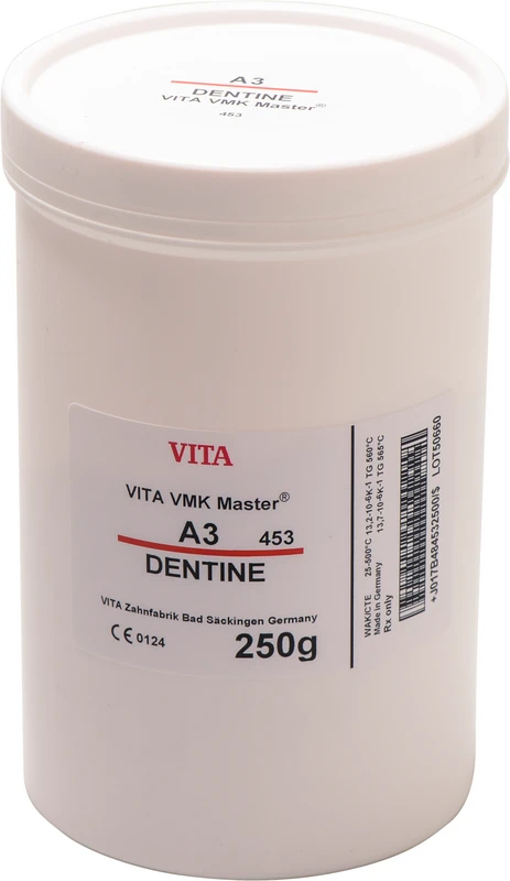 VITA VMK Master® VITA classical A1-D4®  Dose  250 g Pulver dentine A3