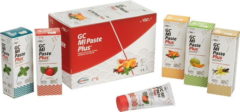 GC MI Paste Plus®  Packung  10 x 40 g sortiert