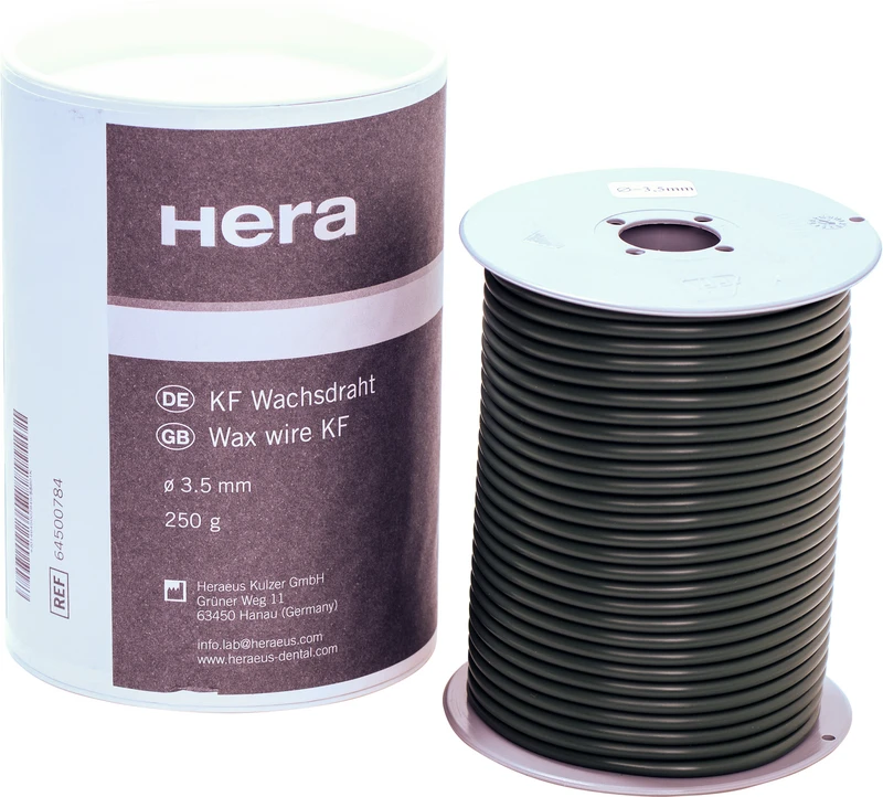 Modellierwachs KF  Rolle  250 g Wachsdraht 3,5 mm