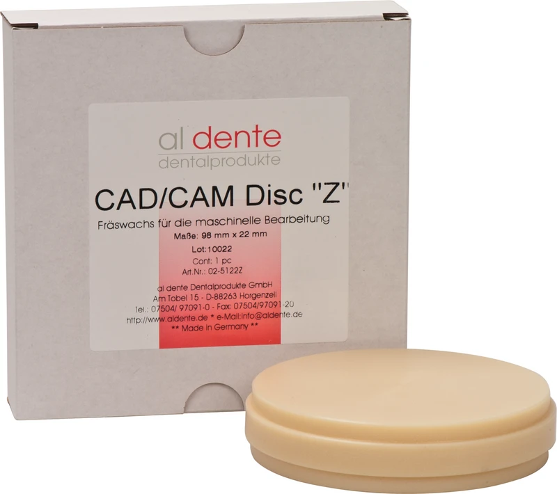 Wax Discs  Stück  Z Ø 98 mm, H 22 mm