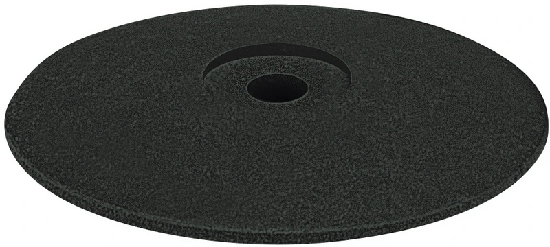 EVE UNIVERSAL  Packung  100 Stück unmontiert, schwarz mittel, Figur Linse, 18 x 3,5 mm