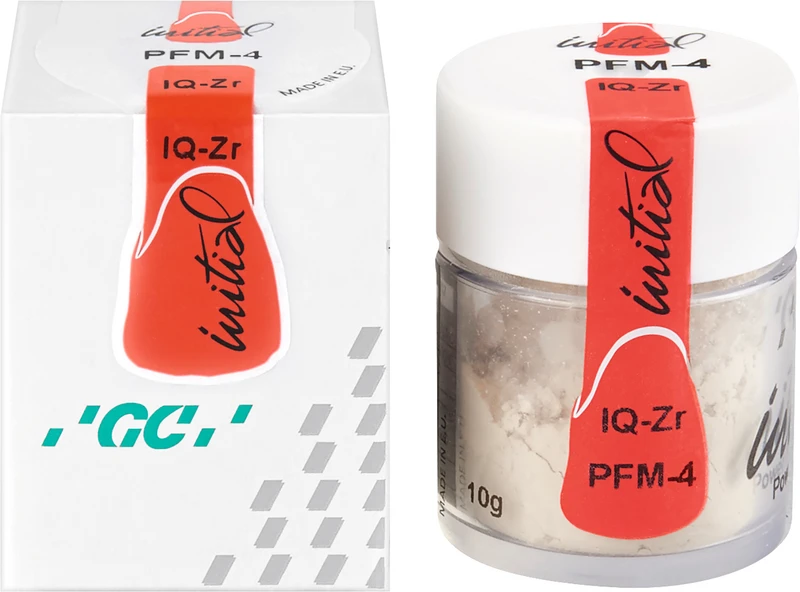 GC Initial IQ P-O-Zr  Packung  10 g Pulver One Body Concept, power frame modifier PFM-4