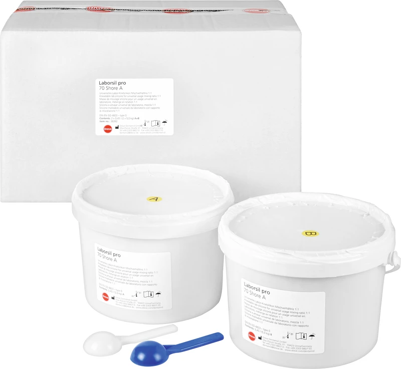 Laborsil pro 70  Karton  2 x 5 kg Dosen inklusive Dosierlöffel