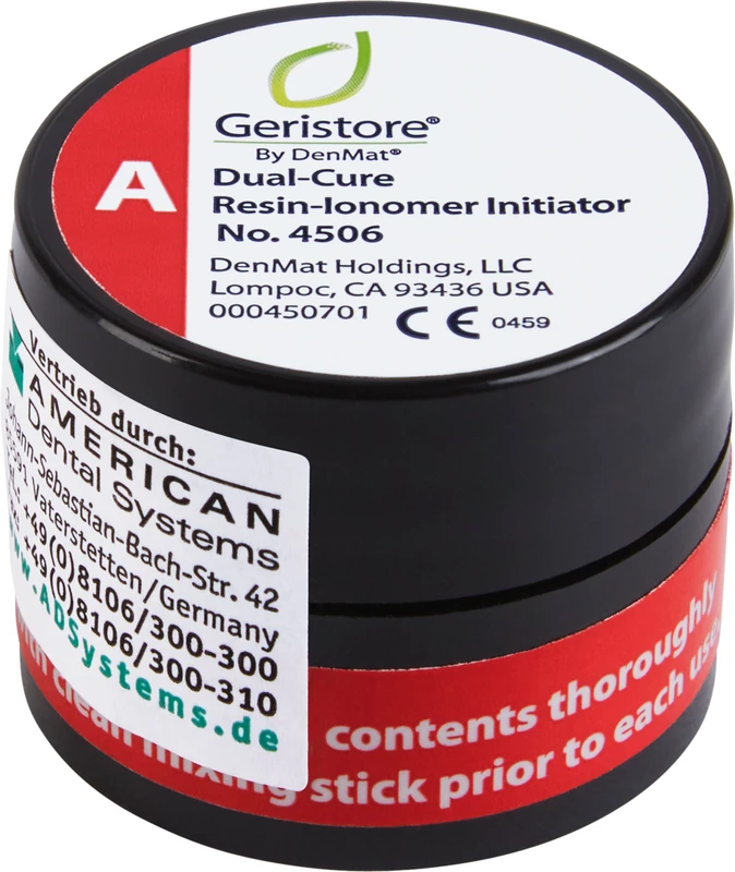 Geristore®  Packung  10 g Paste A, 1 Initiator