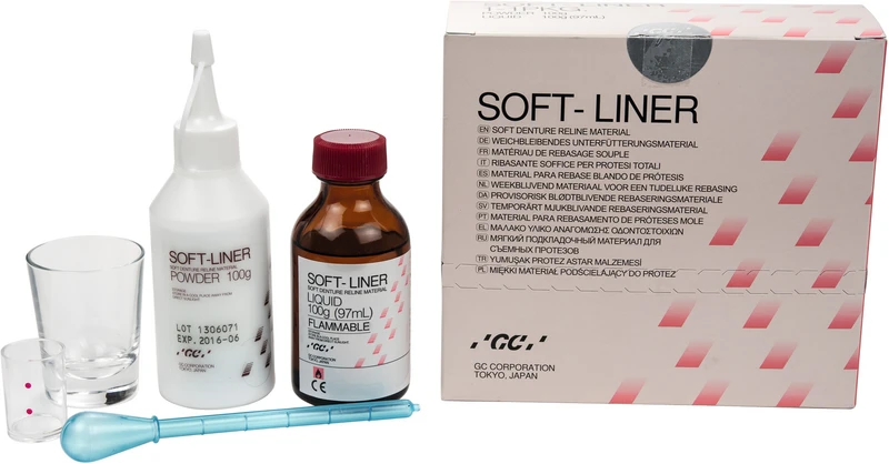 GC SOFT-LINER  Intro Packung  100 g Pulver, 97 ml Flüssigkeit, transluzent