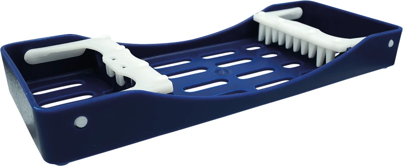 Steri-Wash-Tray   Stück  für 5 Instrumente, blau