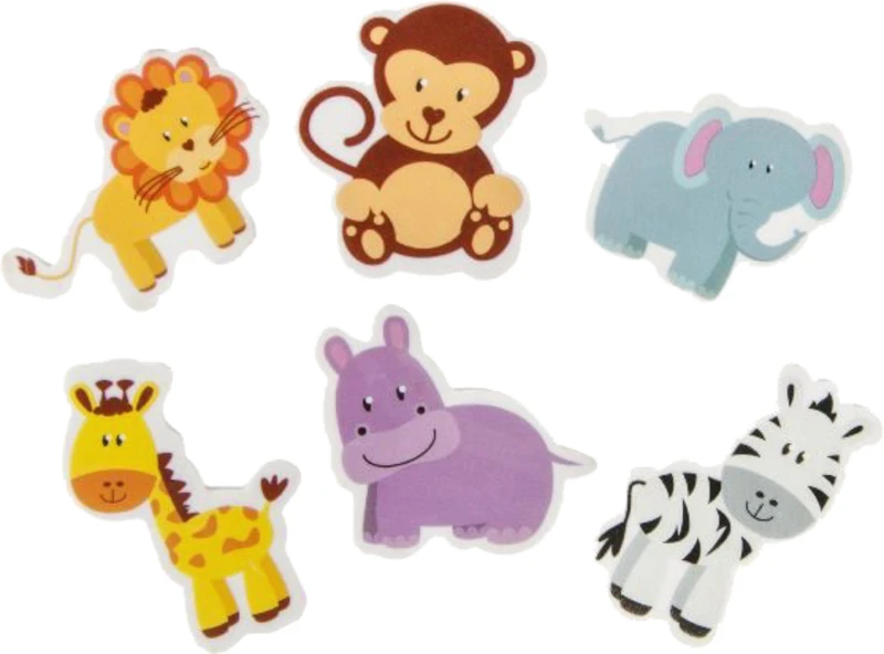 Radiergummi Tiere  Packung  30 Stück