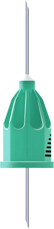 transcodent Painless Steel Einmal-Injektionskanülen  Packung  100 Stück grün, G30 0,3 x 13 mm
