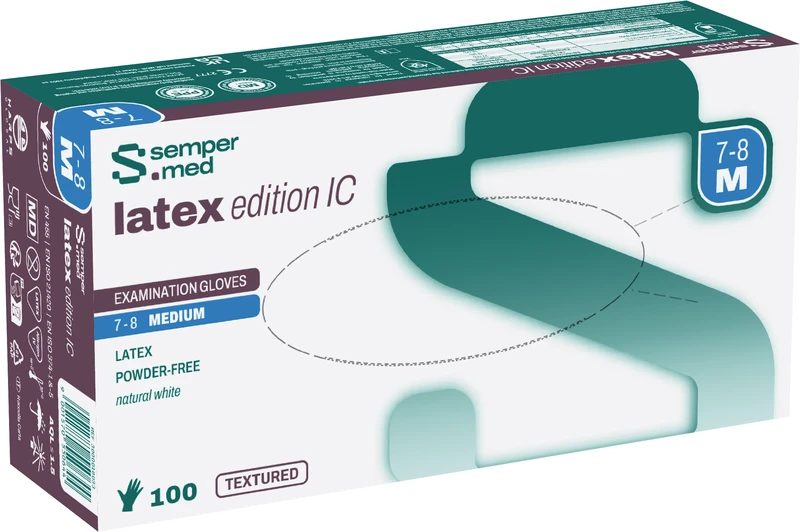 sempermed® edition IC   Packung  100 Stück puderfrei, weiß, M