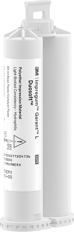 Impregum Penta DuoSoft  Refill Packung  4 x 50 ml Doppelkartusche, 20 Mischkanülen weiß, Garant L DuoSoft
