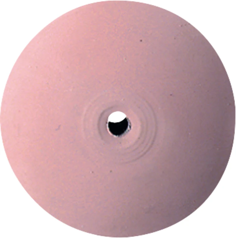 TOPDENT KERA-Polierer  Packung  100 Stück rot superfein, Linse 22 mm