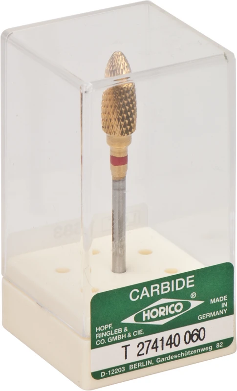HM-Fräser 274  Stück  Titannitrid besch., Kreuzverzahnung, rot fein, HP, Figur T274, 14 mm, ISO 060