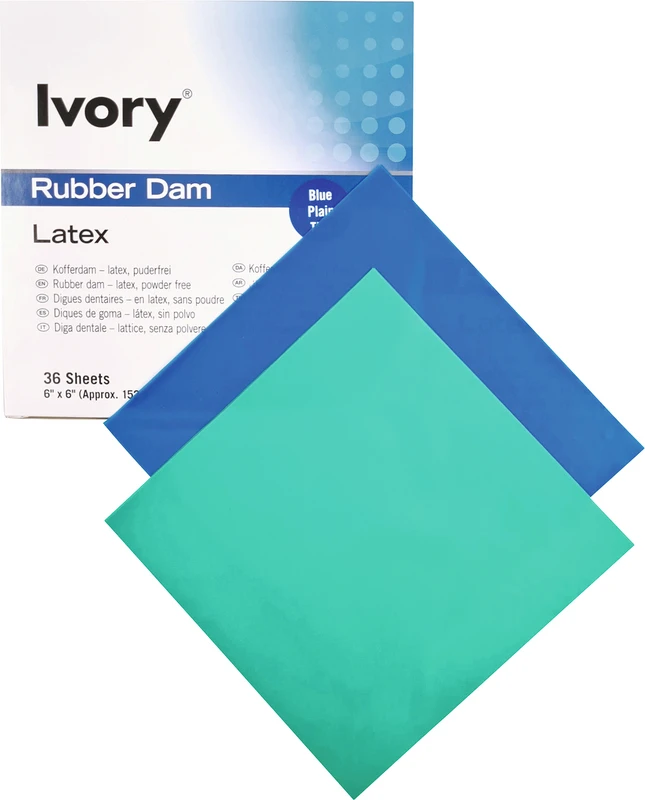 Ivory®  Packung  36 Blatt 6   x 6   blue thin