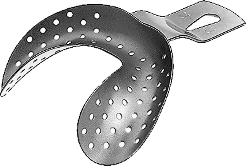 Abdrucklöffel nach Ehricke  Stück  UK Größe UU\3, perforiert