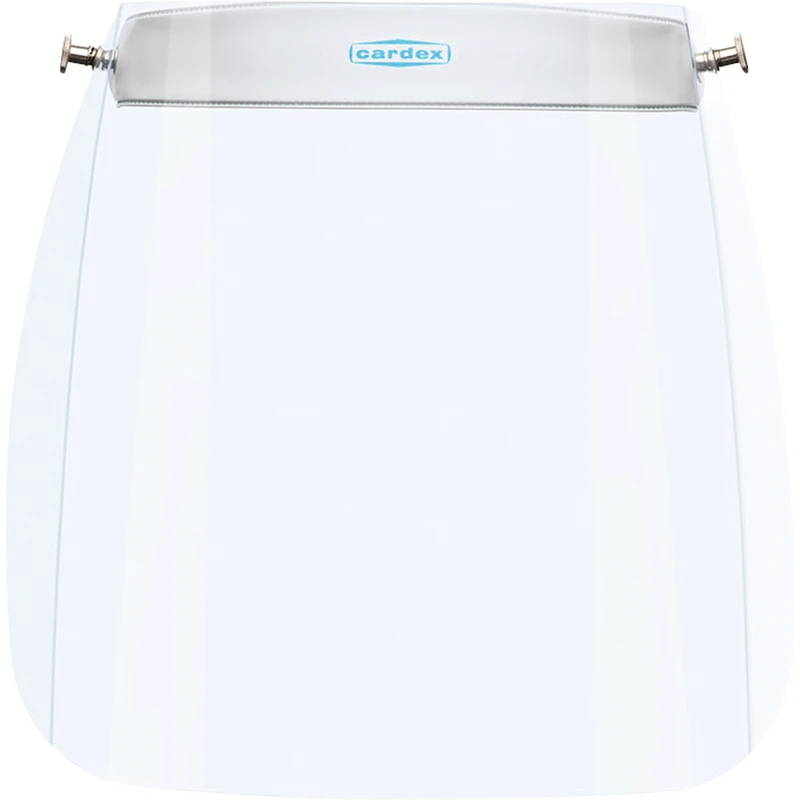 Cardex-Schutzbrille\Schutzvisier   Stück  groß 21,5 cm, weiß