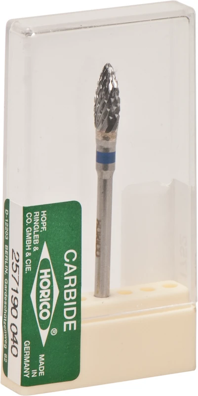 HM-Fräser 257  Stück  Kreuzverzahnung, blau normal, HP, Figur 257, 9 mm, ISO 040