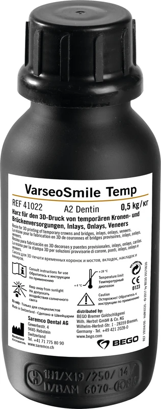 VarseoSmile Temp  Flasche  500 g 405 nm, A2