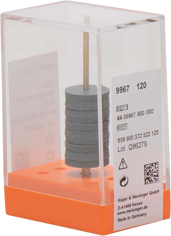 Universalpolierer 9967  Packung  10 Stück unmontiert, grün, Figur 372, 2 mm, ISO 120