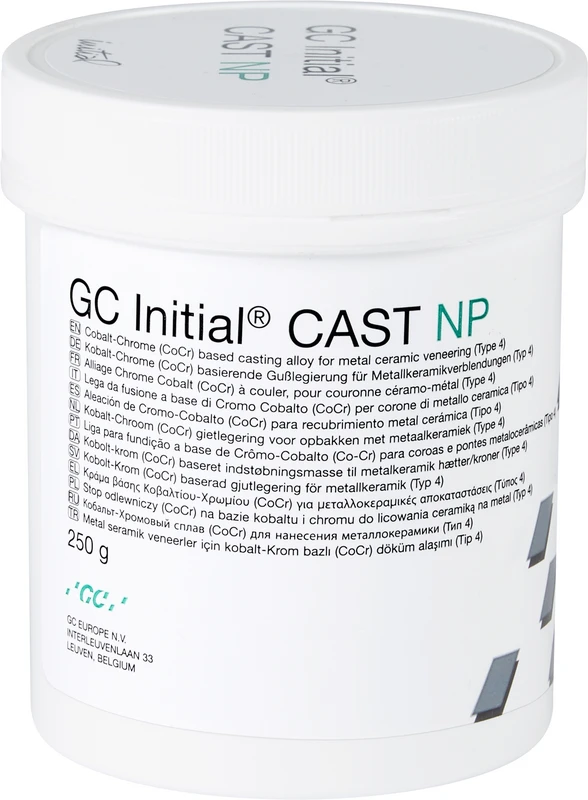 GC Initial CAST NP  Dose  250 g Legierung