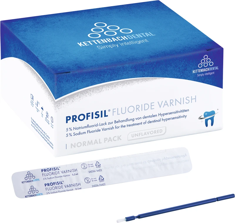 Profisil® Fluoride Varnish   Packung  50 Stück 0,5 ml, Neutral