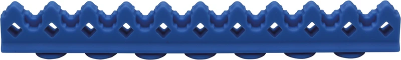 Silikon-Steg Auflagen  Stück  hellblau, für 10 Instrumente, 3029-L+M