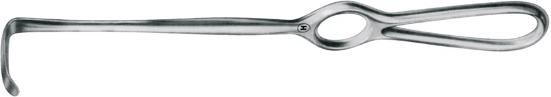 Wundhaken nach Langenbeck  Stück  HSF 053-04, Figur 4, 40 x 11 mm