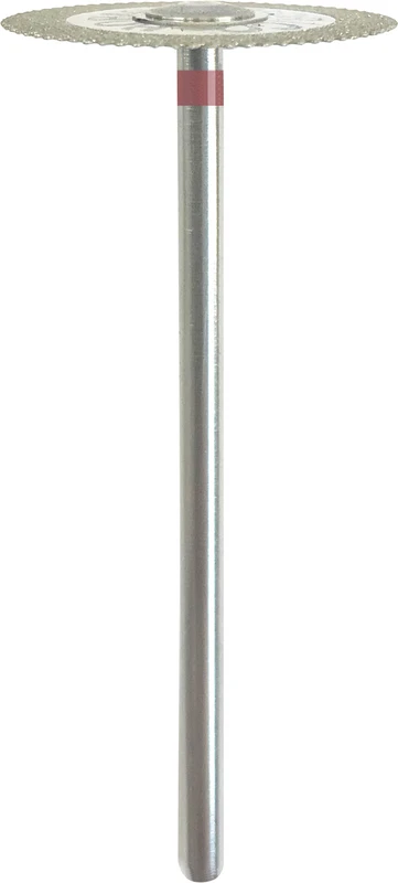 Diamantscheiben 808  Stück  einseitig, rot fein, HP, Figur 808 C, 0,15 mm, ISO 190