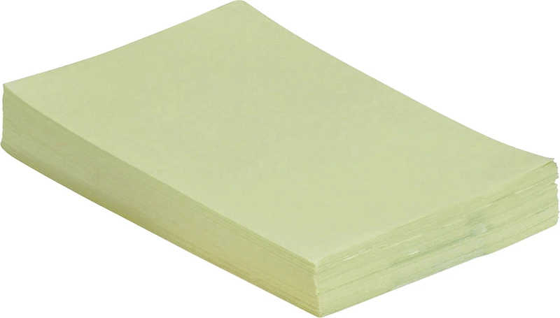 Monoart® Traypapier für Normtrays  Blisterpackung  250 Stück 18 x 28 cm, grün