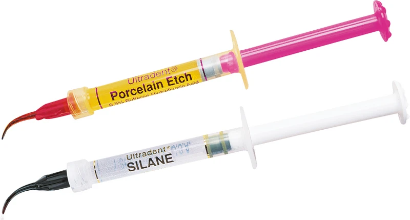 Ultradent Porcelain Etch & Silane  Nachfüllpackung  4 x 1,2 ml Spritze