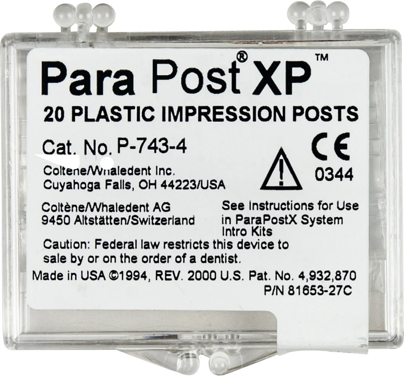 ParaPost® XP Abformstifte  Nachfüllpackung  20 Stück Ø 1 mm