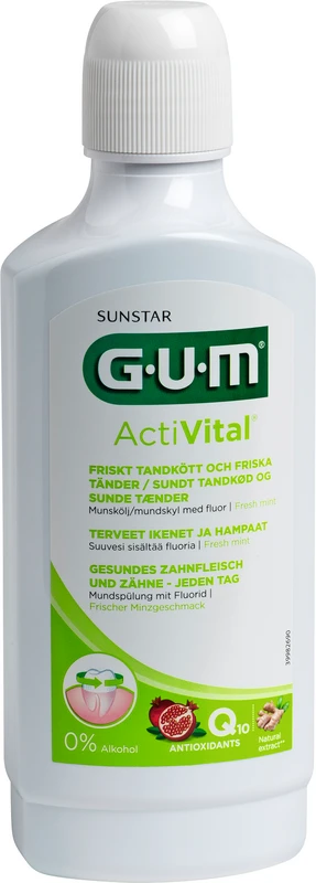 GUM® ActiVital® Mundspülung  Flasche  500 ml