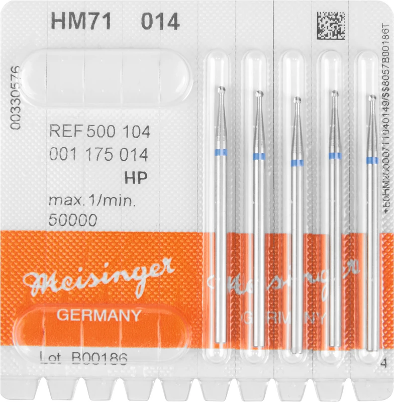 HM-Bohrer 71  Packung  5 Stück HP, Figur 001, ISO 014