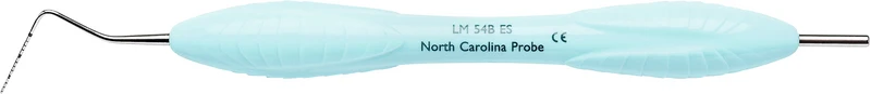 North-Carolina-Parodontometer   Stück  einendig, hellblau, LM-ErgoSense® Griff