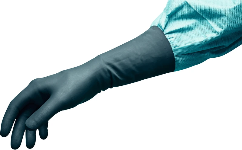 Peha®-shield latexfree  Packung  50 Paar puderfrei, schwarz, Größe 7,0