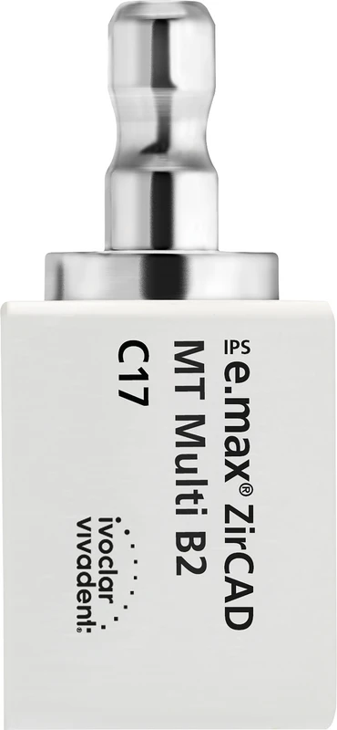 IPS e.max ZirCAD MT Multi for CEREC\inLab  Packung  5 Stück Gr. C17 B2