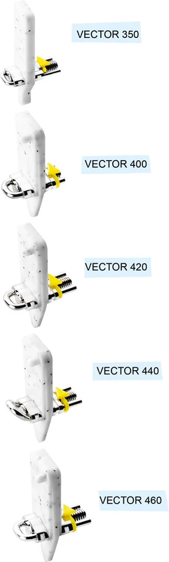VECTOR® Sektorenschrauben  Packung  50 Stück VECTOR 420, (B x H x L) 6 x 3 x 13 mm, Dehnung 5,5 mm