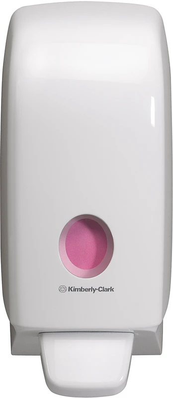 AQUARIUS* Spender  Stück  weiß, (B x H x T) 11,6 x 23,5 x 11,4 cm, ohne Armhebel, für 1 l Seife