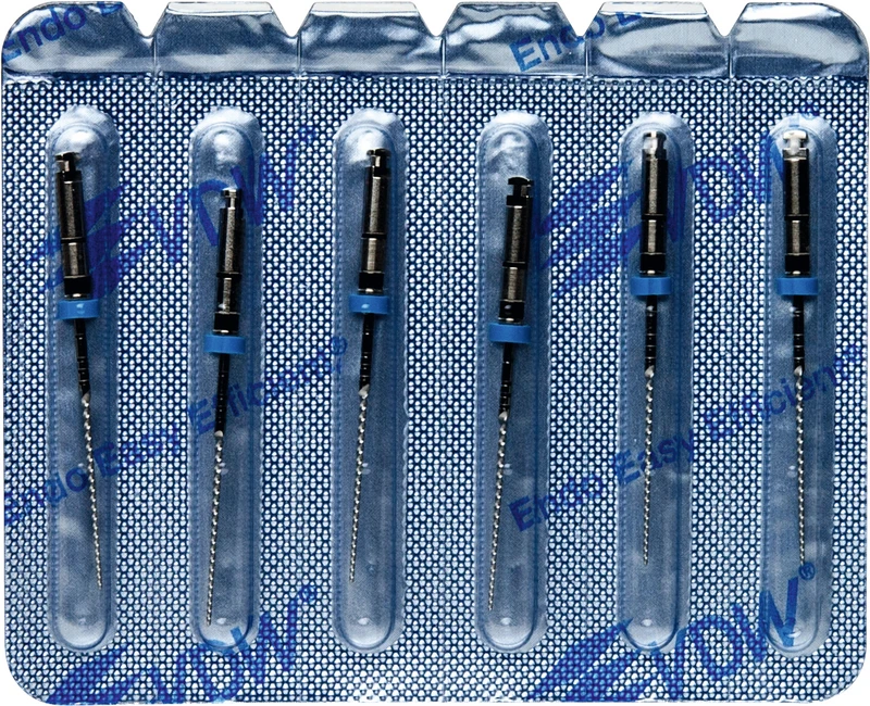 FlexMaster® Instrumente  Packung  6 Stück 25 mm, Taper.02 ISO 040