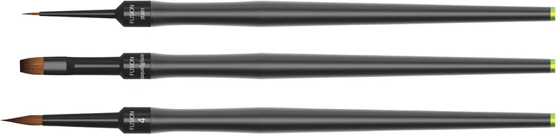 FUSION.brush  Master Kit  3 Pinsel Größe 4