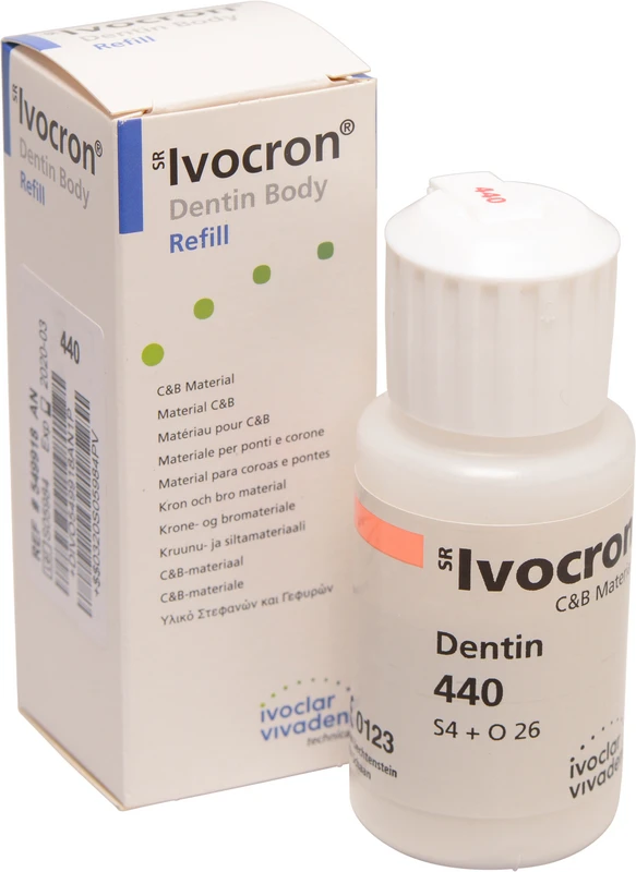 SR Ivocron®  Flasche  30 g Pulver dentin 440\6C