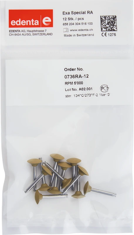 Exa Special  Packung  12 Stück gelb, RA, Figur 304, 4,7 mm, ISO 100