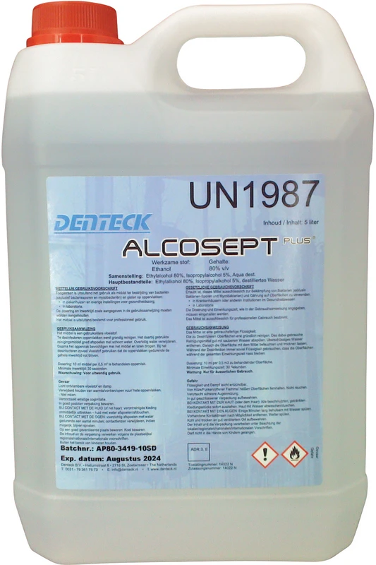 Alcosept Plus 80%   Kanister  5 Liter