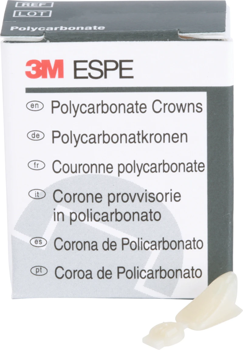 Polycarbonat-Kronen  Packung  5 Stück Nr. 69