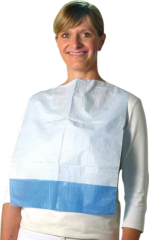 Esslätzchen  Karton  10 x 50 Stück blau, 40 x 60 cm