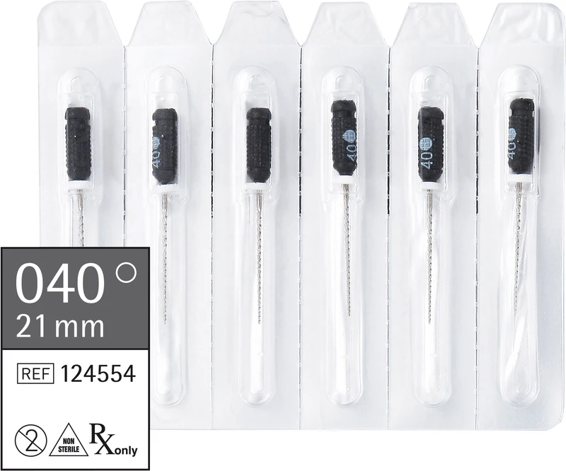 smart Hedstroemfeilen  Packung  6 Stück 21 mm ISO 040