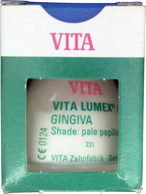 VITA LUMEX® AC Zusatzmassen  Dose  12 g Pulver gingiva pale-papilla