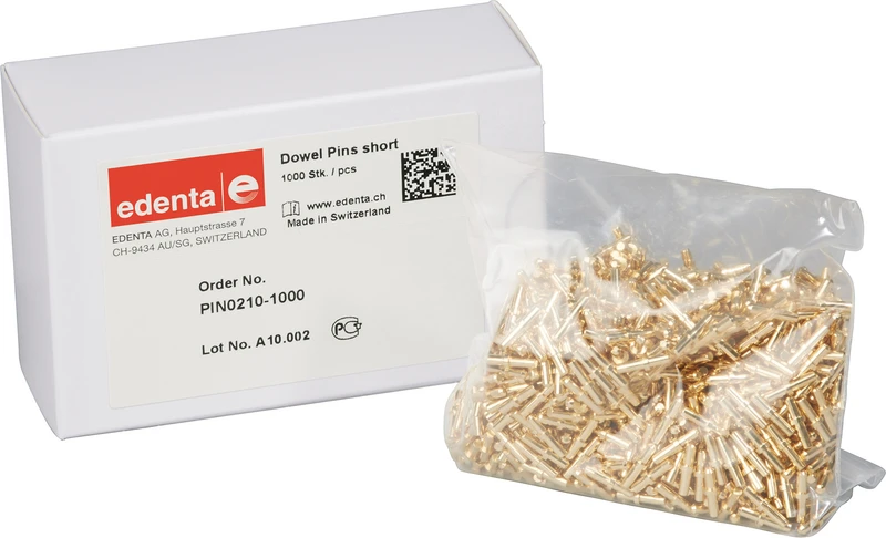 Rundstifte  Packung  1.000 Stifte 10 mm