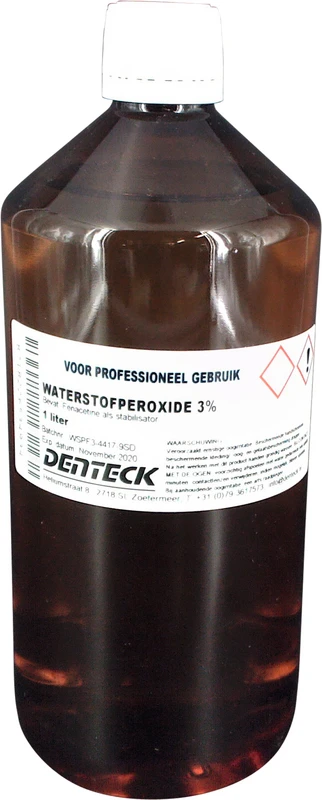 Wasserstoffperoxid - NL   Flasche  1 Liter 3%