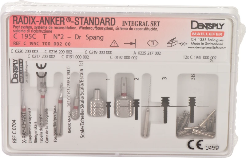 RADIX-ANKER-STANDARD  Set  Titan Gr. 2